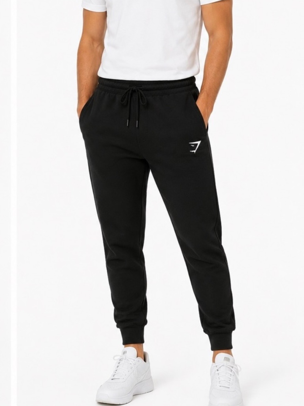 Gymshark Men's Black Jogger Sweatpants size medium